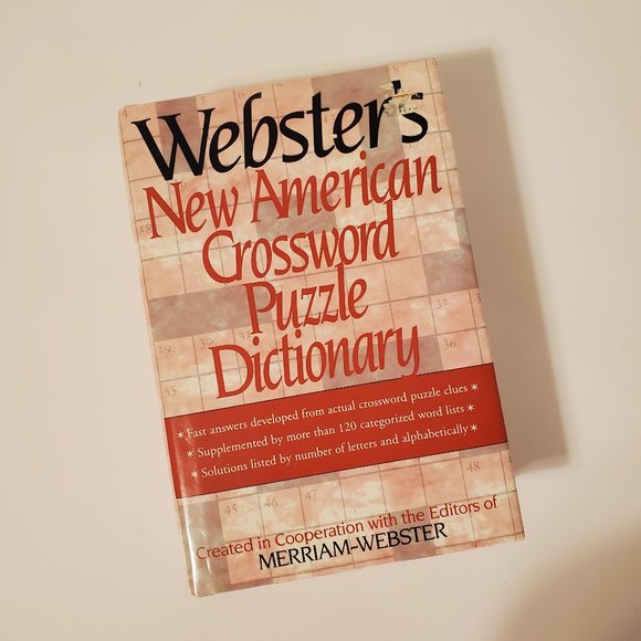 COPY - Webster's New American Crossword puzzle dictionary - Picture 8 of 9